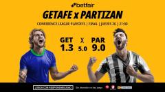 Getafe - Partizan: alineaciones, horario, dónde ver, pronósticos y estadísticas